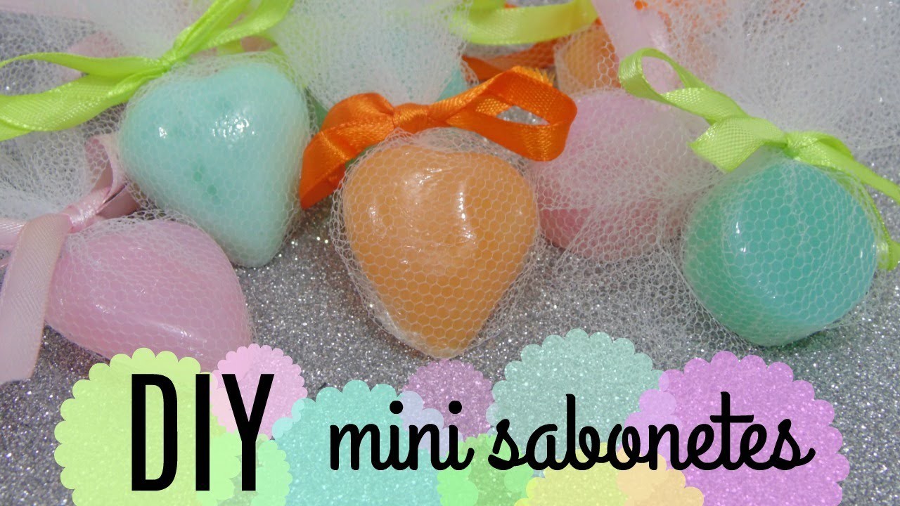 DIY | Mini Sabonetes - Bia Feltz