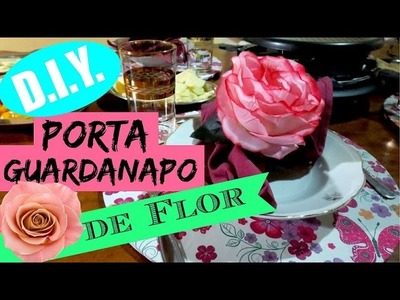 PORTA GUARDANAPO DE FLOR DIY | #ClubeDaCasa Ep.5