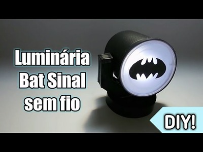 DIY! Como fazer um Bat-Sinal (sem fio)!