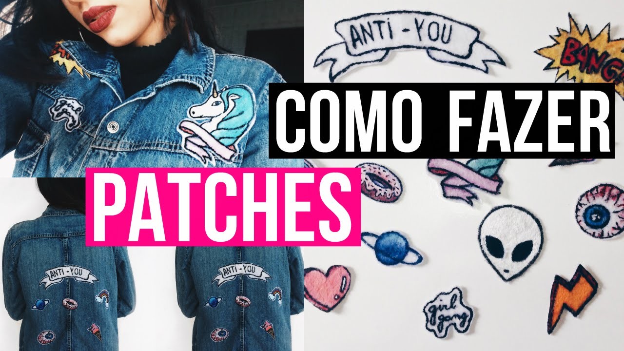 DIY | PATCHES SEM PAPEL TRANSFER