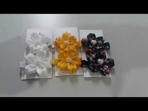 Flor de Fita Fácil  - Aula 132