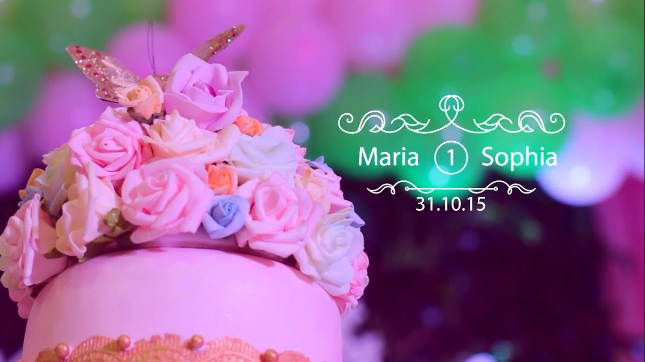 Jardim Encantado da Maria Sophia - 1 aninho Trailer Infantil HD