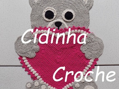 Cidinha Croche : Ursinho Em Croche -Passo A Passo-Parte 5.6