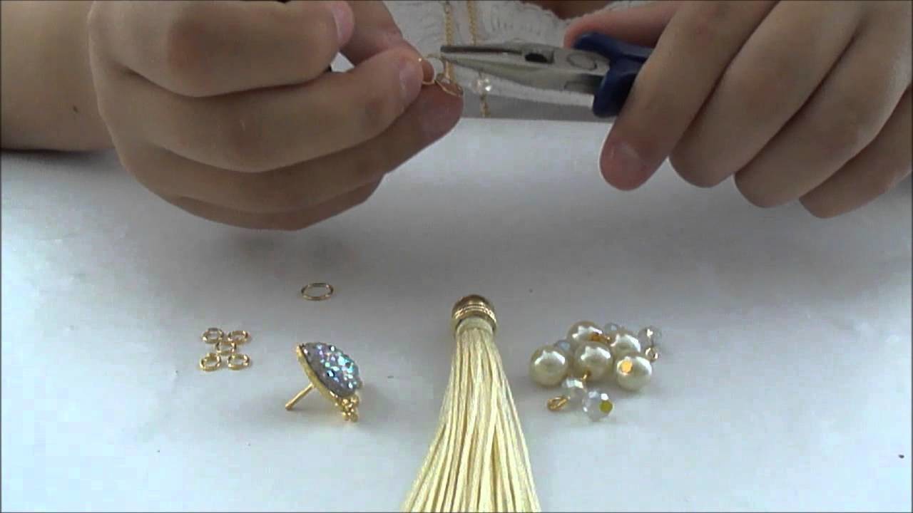 Tutorial 12 | Brinco Tassel Cristais