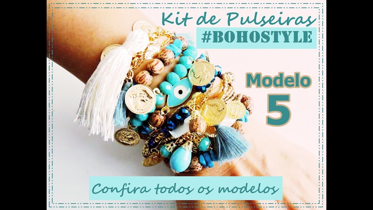 Semana de #videostododia - Kit #BohoStyle Modelo 5   |   AnaGGabriela