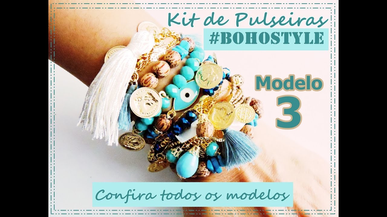 Semana de #videostododia - Kit #BohoStyle Modelo 3   |   AnaGGabriela