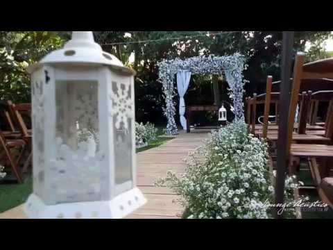 Decoração e ambientação de Mini Wedding (Lounge Acústico)
