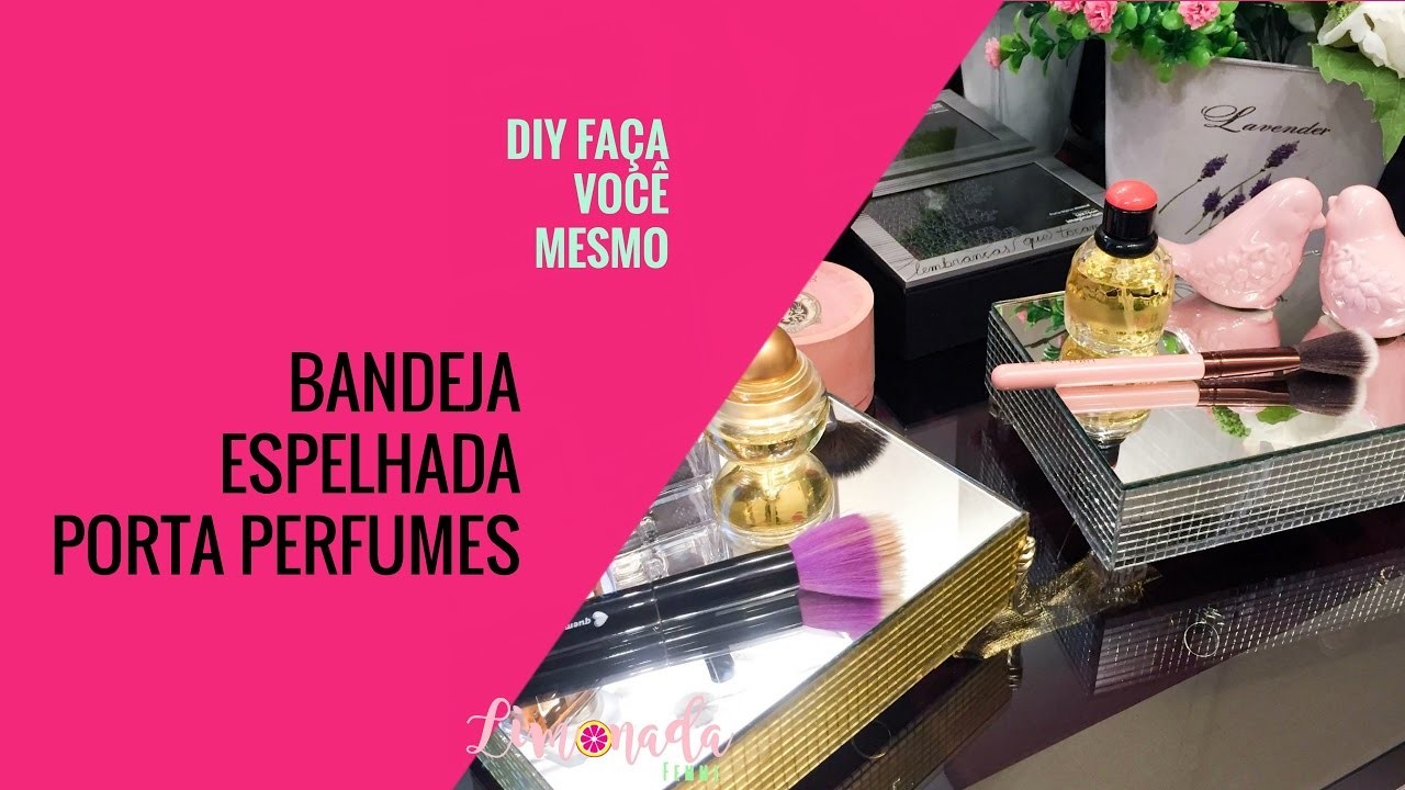 DIY: Bandeja Espelhada FÁCIL