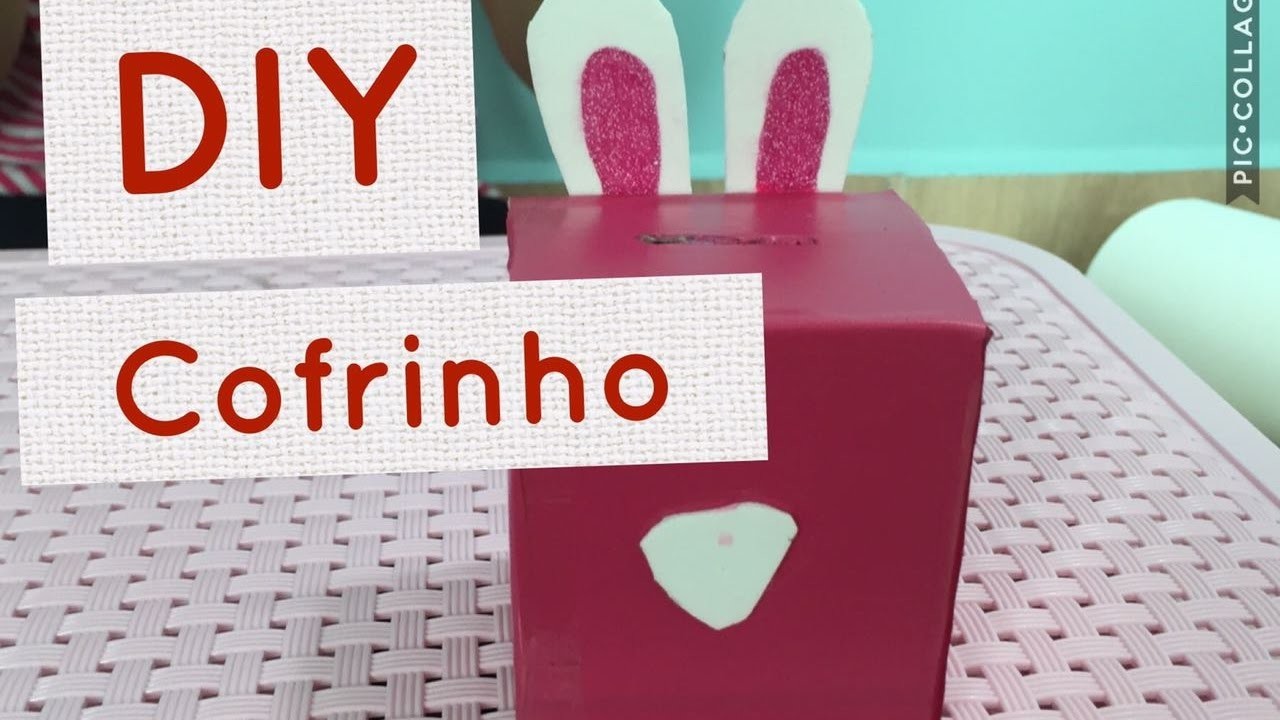 DIY- Cofrinho para Páscoa