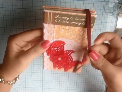 DiY - Customizando capa da agendinha telefonica - Maravilhas Compartilhadas
