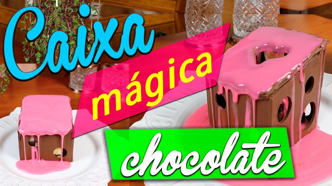 DIY Dia dos Namorados - Caixa Mágica de Chocolate | TCHUBA