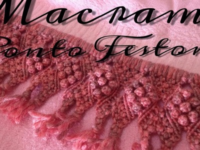 DIY - Macramê ponto Festonê