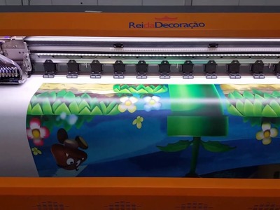 IMPRESSÃO PAPEL DE PAREDE SUPER MARIO - REI DA DECORAÇÃO