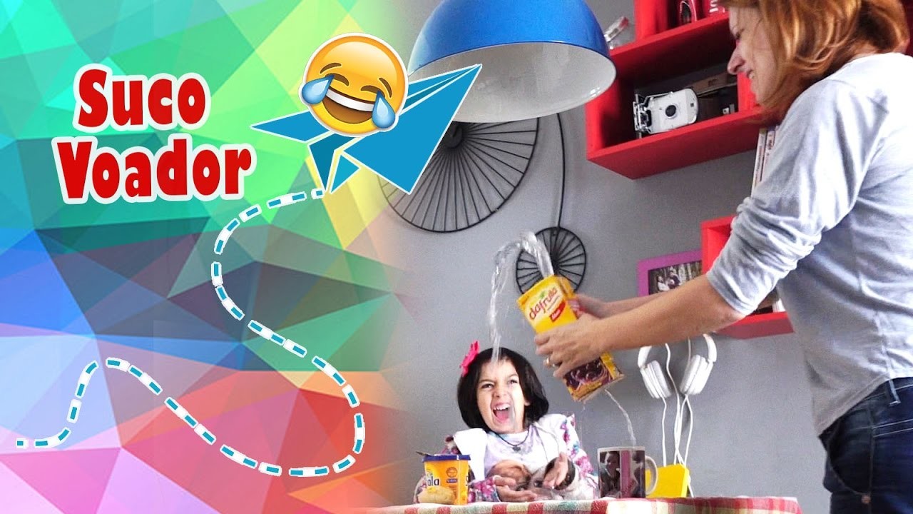 Suco Voador ( DIY, Como Fazer) com Sarinha