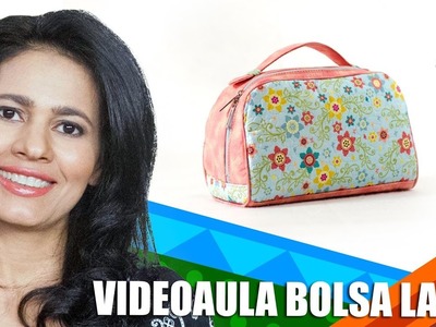 Curso - Aula 3 online em vídeo - Bolsa de tecido Lara - Maria Adna Ateliê