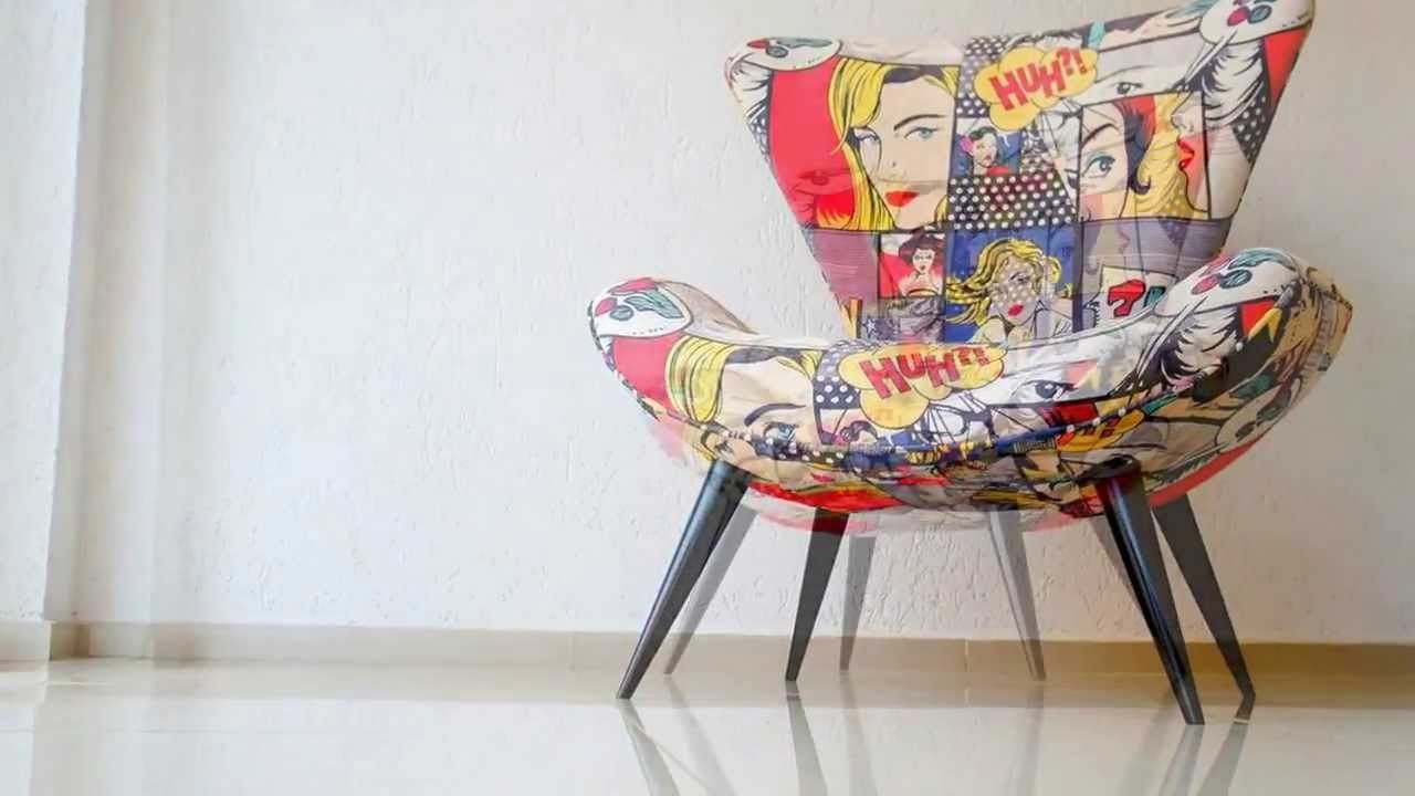 POLTRONA PALITO POP ART | CHAIR E CIA