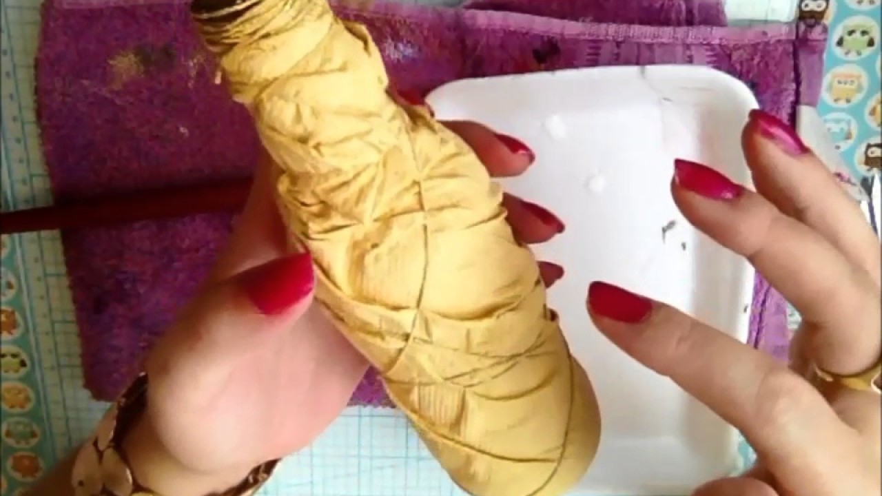 11º Arte Desafio - Garrafa decorada para enfeitar a mesa do Ano Novo - Maravilhas Compartilhadas