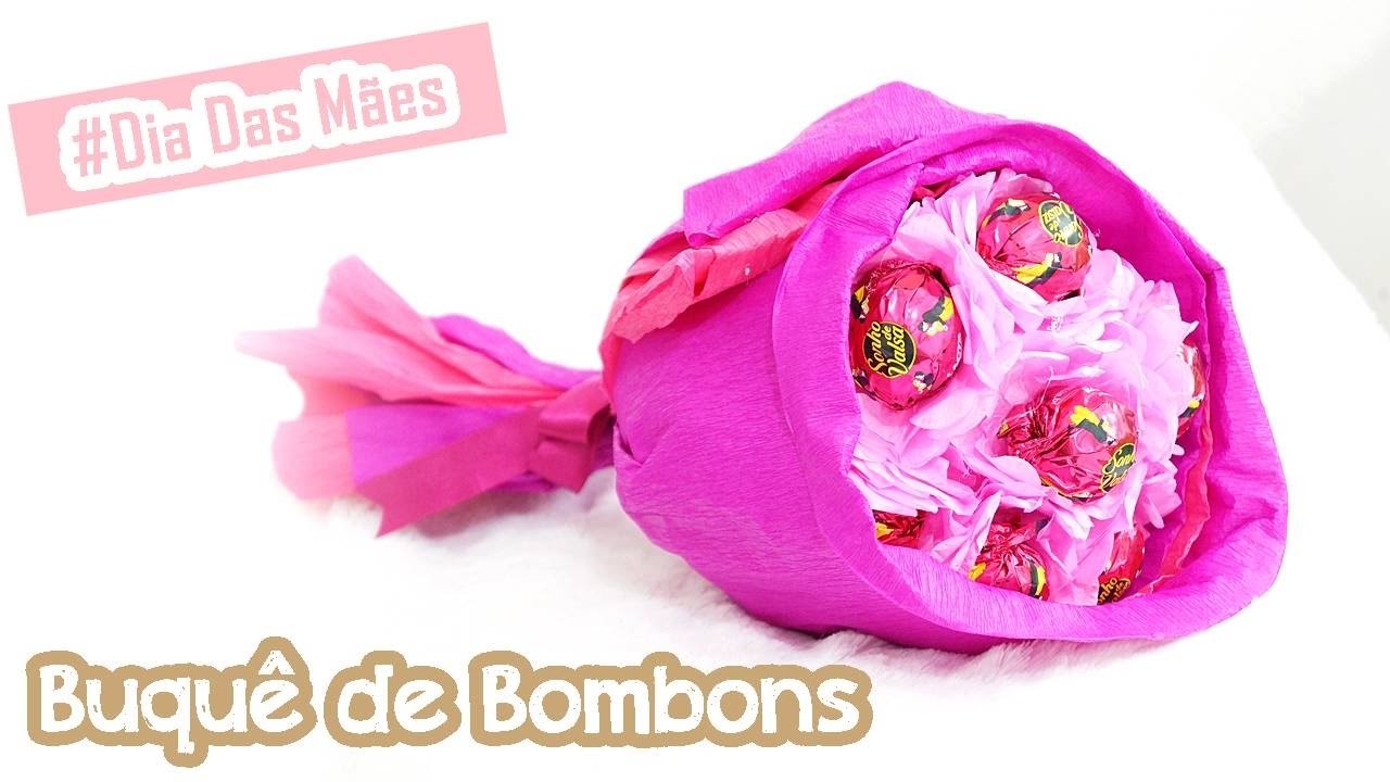 BUQUÊ DE BOMBONS ♥ #especialdiadasmães e #diadosnamorados