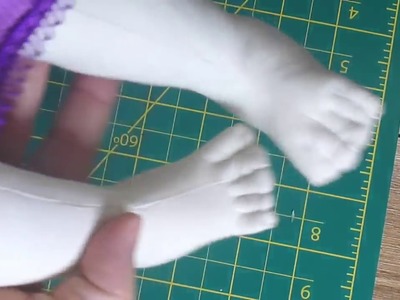 Como costurar dedinhos de bonecas de pano !