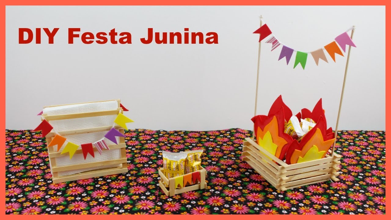 DIY - Dicas de Decoração para Festa Junina   #FestaJuninaDIY