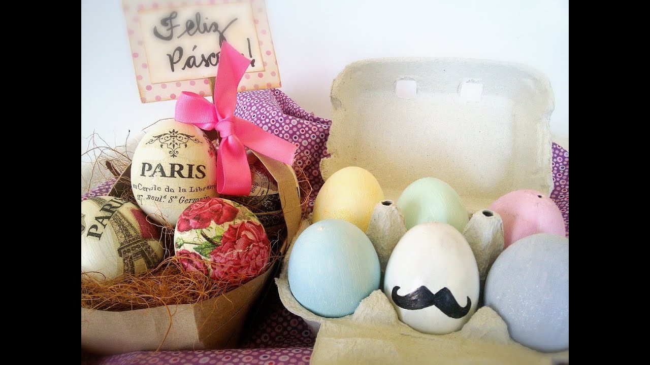 DIY Páscoa Feliz!!   com ovos de galinha, ótimo para presentear