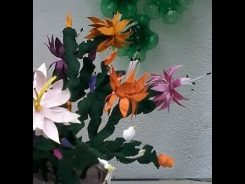 Flor de Maio em PET - Parte 1
