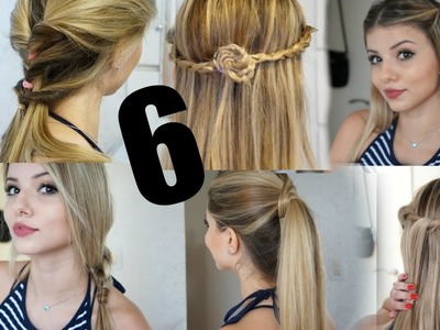 6 PENTEADOS INCRÍVEIS para GAROTAS PREGUIÇOSAS