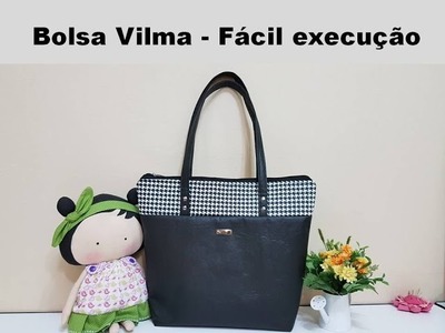 Bolsa Vilma (simples de fazer)