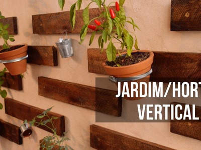 Jardim.Horta Vertical Com Pallets