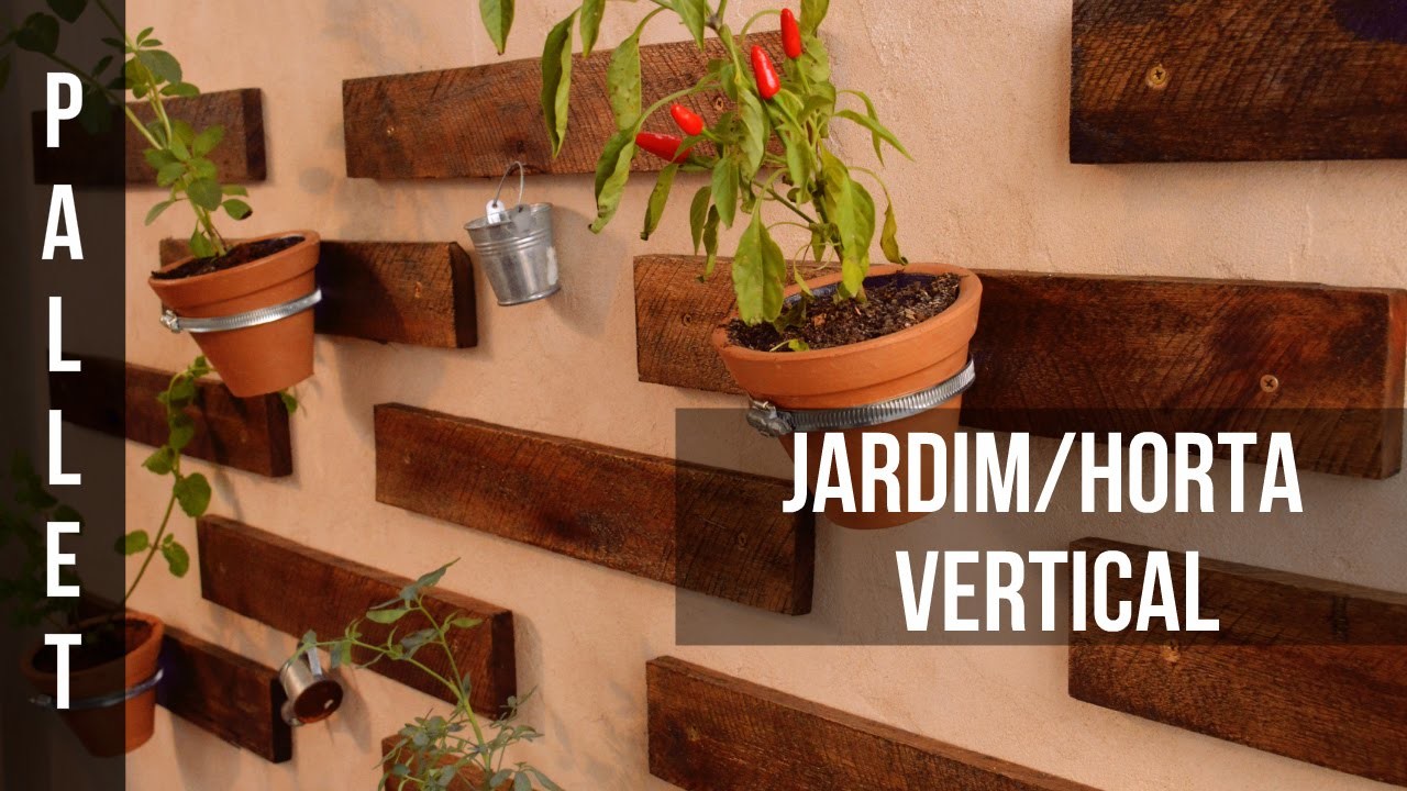Jardim.Horta Vertical Com Pallets