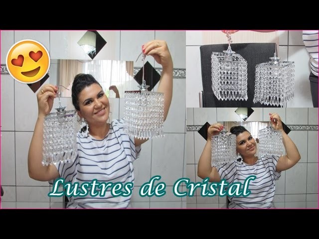 Lustres "gêmeos" de cristal #lustres #diy  #passoapasso #millionaire #shorts #marketingdigital