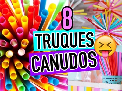 8 TRUQUES E DIY'S COM CANUDO DO PINTEREST | Carol Alves