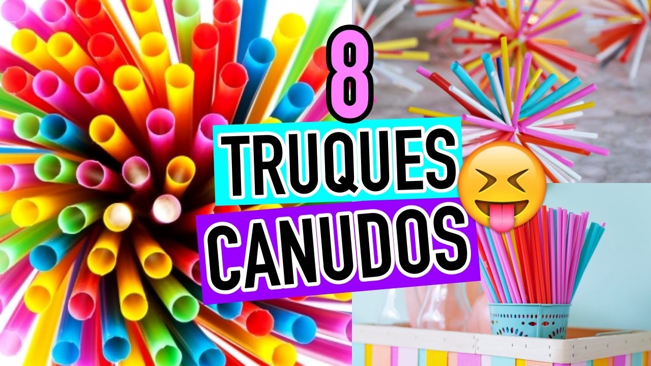 8 TRUQUES E DIY'S COM CANUDO DO PINTEREST | Carol Alves
