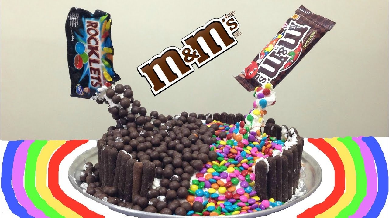 Bolo Cascata de M&M (M&M Malteser Cake. Gravity Defying Cake) + Meu Aniversário