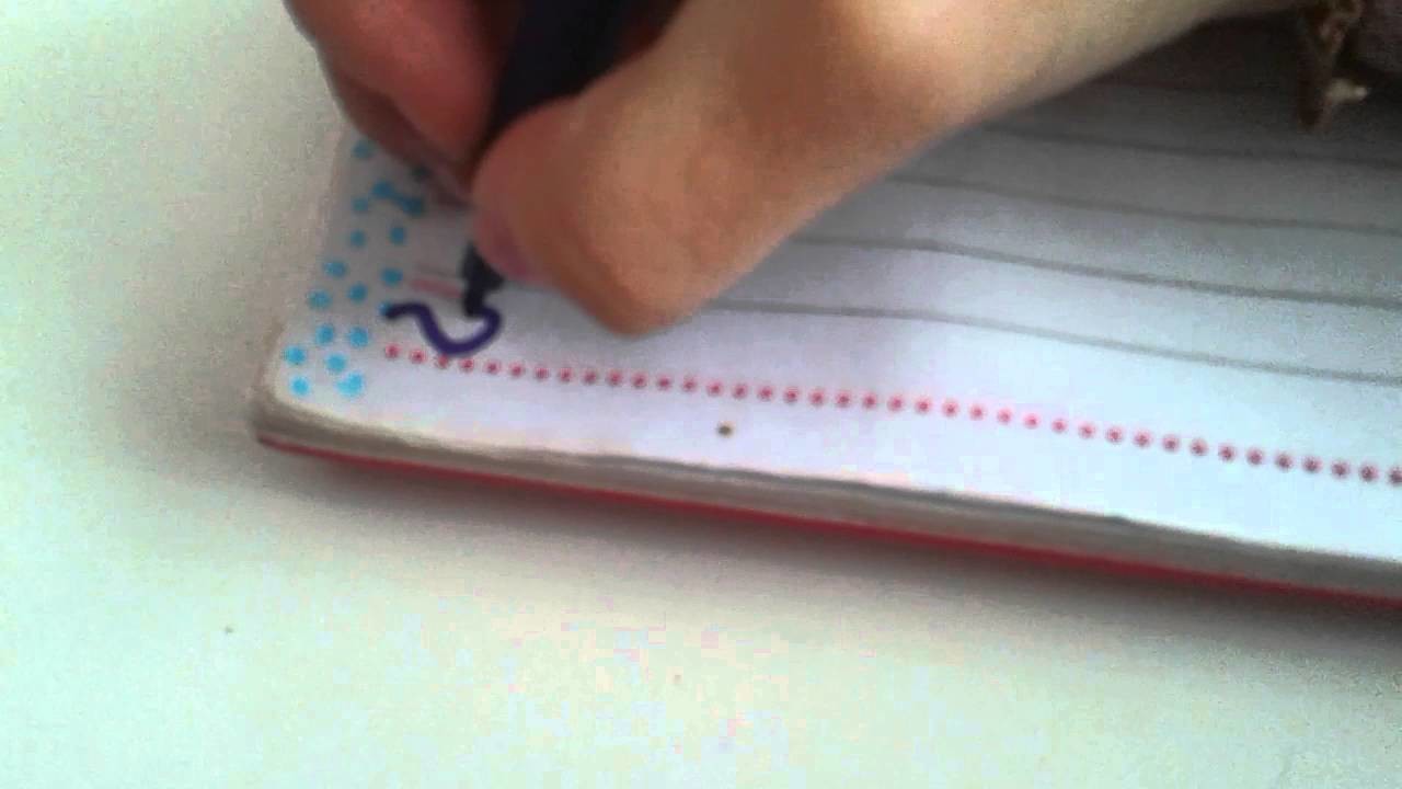 Como decorar folha de caderno