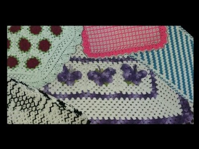 Tapetes de Crochê para inspirações de novas criações