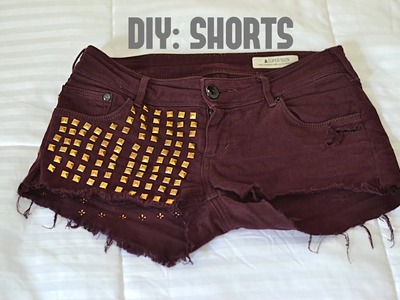 DIY: Calça velha em Shorts desficado