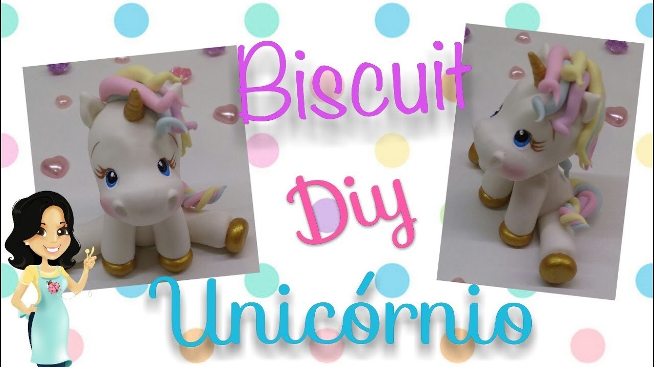 Diy Unicornio de Biscuit - Rejane Kesia