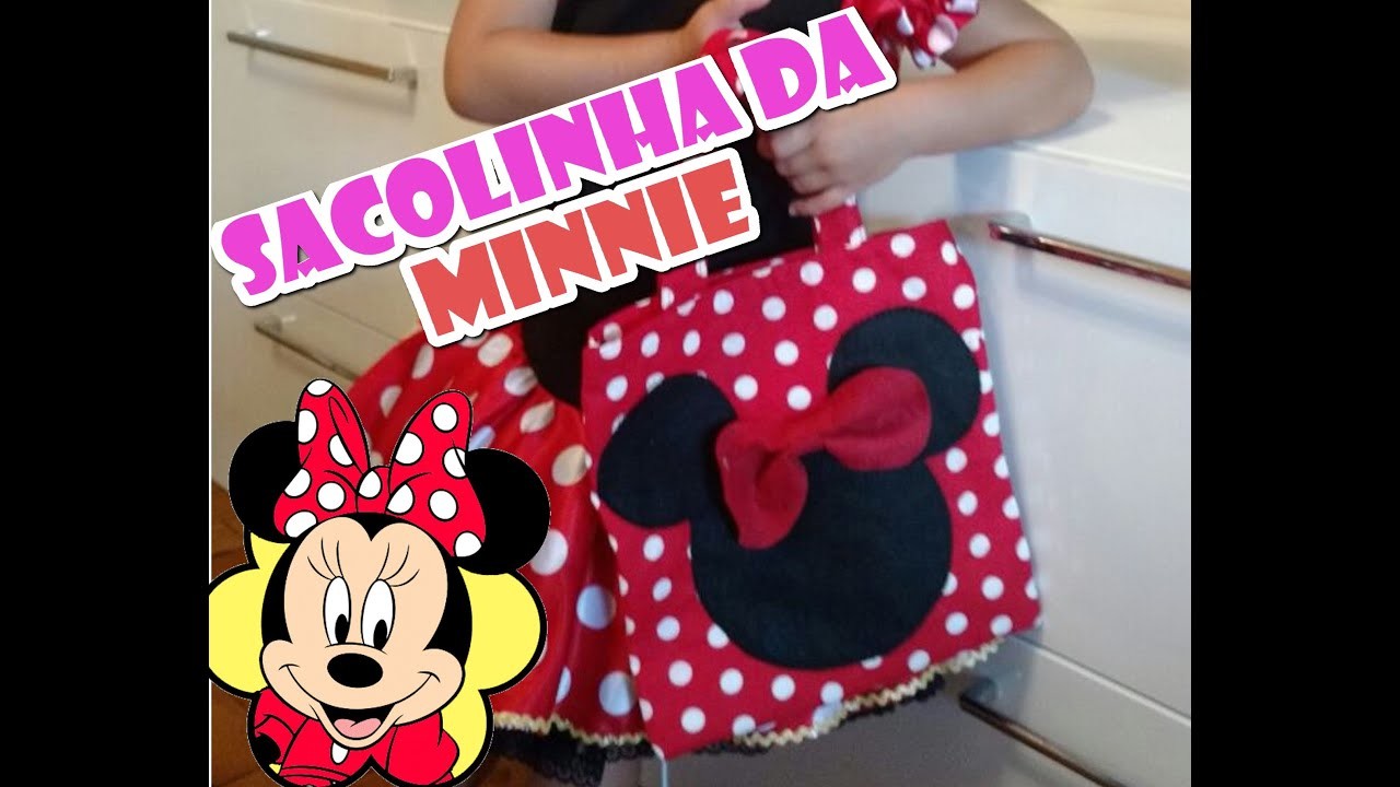 Minnie Festa Infantil - sacolinha para brinde