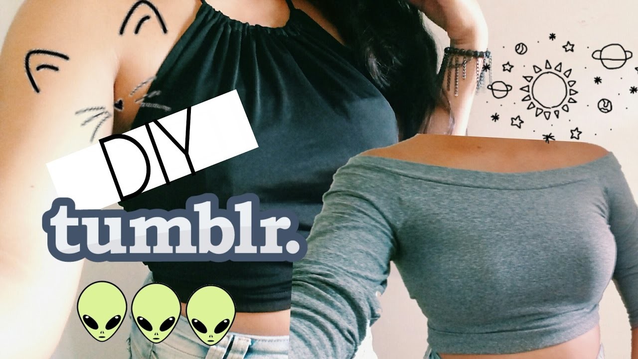 Transforme roupas velhas em roupas novas estilo tumblr | Handressa Neves