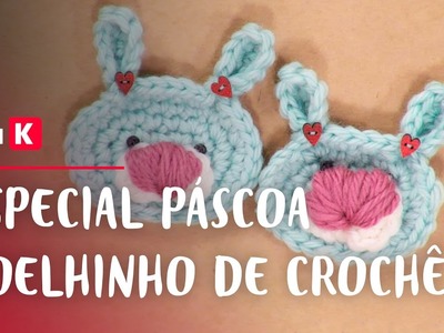 Coelhinho da Páscoa de Crochê - Especial com Elá Camarena - | eduK.com.br