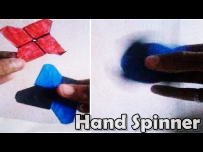 Como fazer um Hand Spinner - DIY Fidget spinner de papel