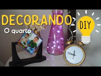 DIY Decoração para Quarto Gastando Pouco • Por Estilo Jacky de Ser