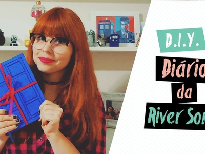 DIY: Diário da River Song (Doctor Who) com encadernação manual