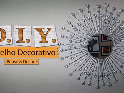 DIY - Espelho Decorativo #3 SUNBURST MIRROR
