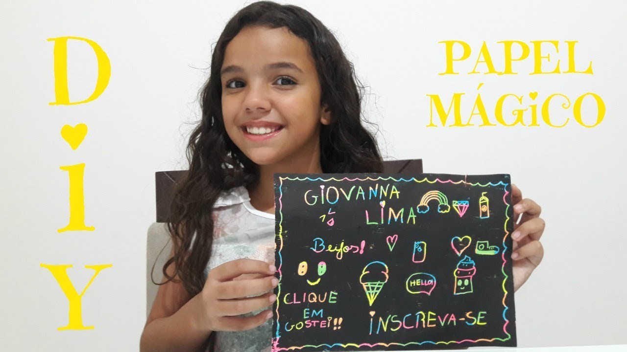 DIY - PAPEL MÁGICO ????