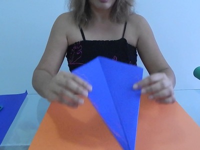Festas juninas. DIY: Idéias criativas balão ???? junino. Origami arte de dobrar papel.