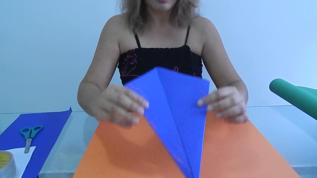 Festas juninas. DIY: Idéias criativas balão ???? junino. Origami arte de dobrar papel.