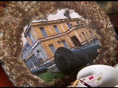 JF: Projeto Memórias JF - artesanato mostrando a história da cidade