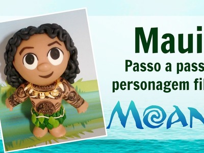 Maui , personagem Moana passo a passo